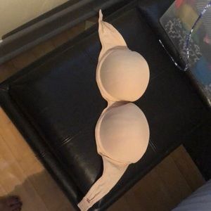 Strapless Beige Victoria’s Secret Bra